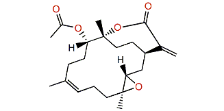 11-epi-Sinulariolide acetate